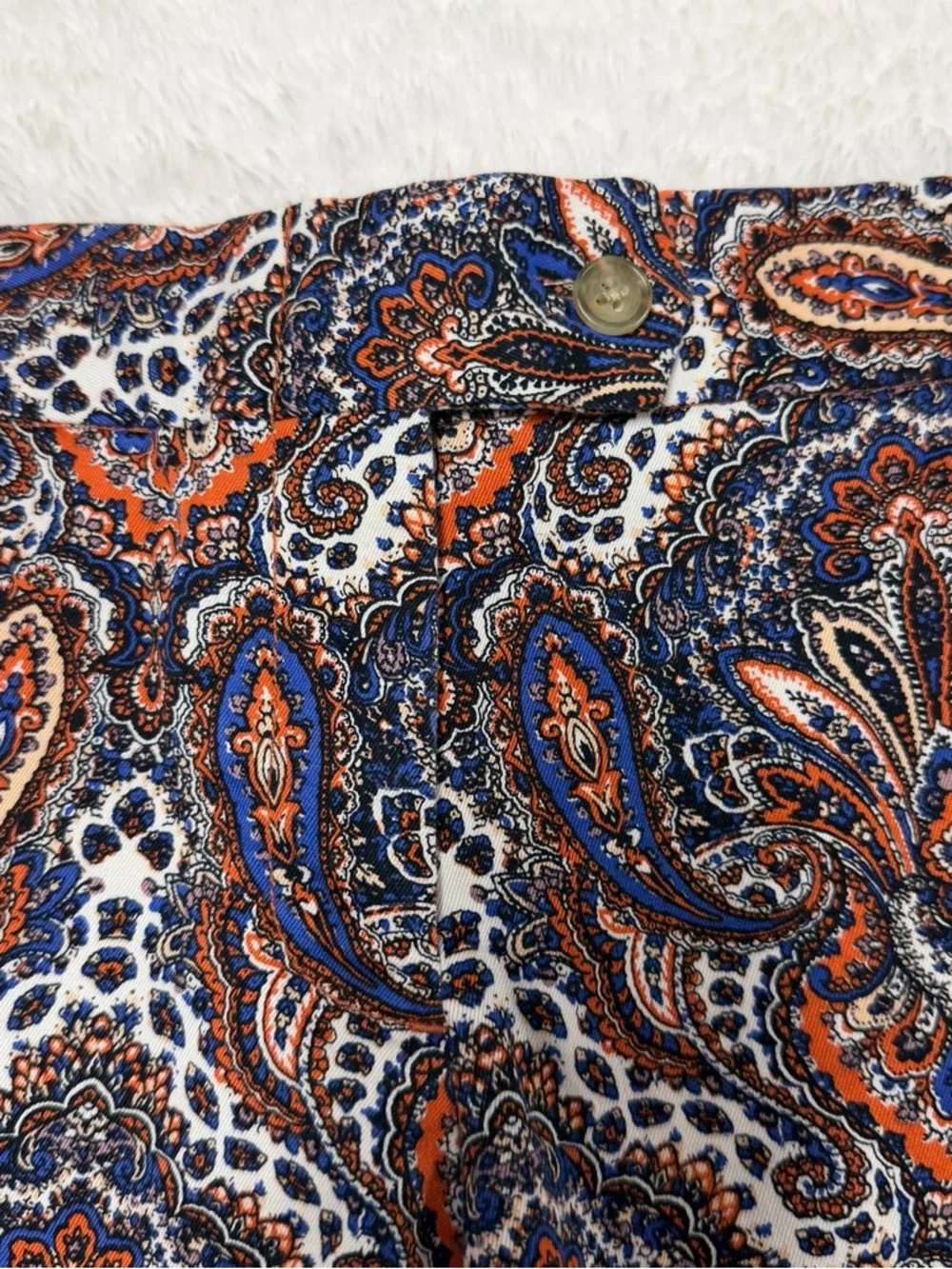 J. Crew Paisley Shorts Size 8